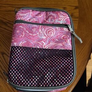 L.L. Bean Pink  Lunch Bag